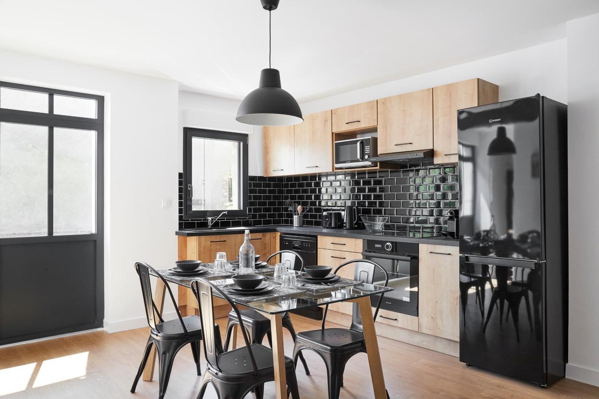 Апартаменты New-York New-York : Fibre Wifi/Linge/Parking Шатобриан Экстерьер фото